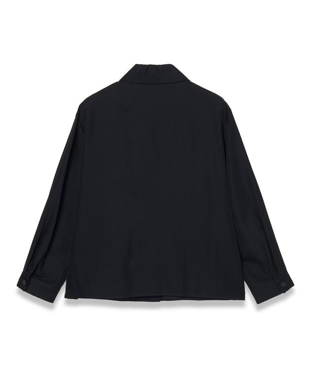 JOSEPH ソフトコットンシルク　シャツ Black