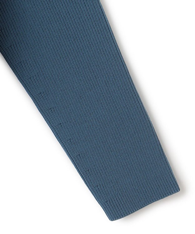 ICB 【洗える】リサイクルポリエステルハイゲージ カーディガン ダルブルー系