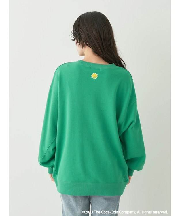 earth music&ecology 別注Ｓｐｒｉｔｅ「R」スウェット Green