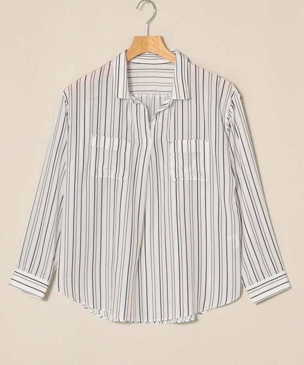 ONWARD Reuse Park 【any SiS】ブラウス秋冬 ネイビー