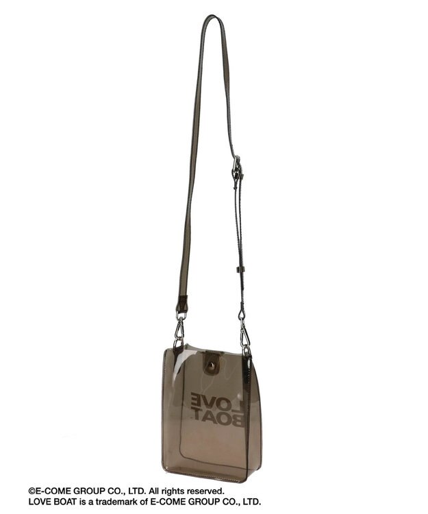 Green Parks ■別注　ＬＯＶＥ　ＢＯＡＴ　クリアショルダー Black