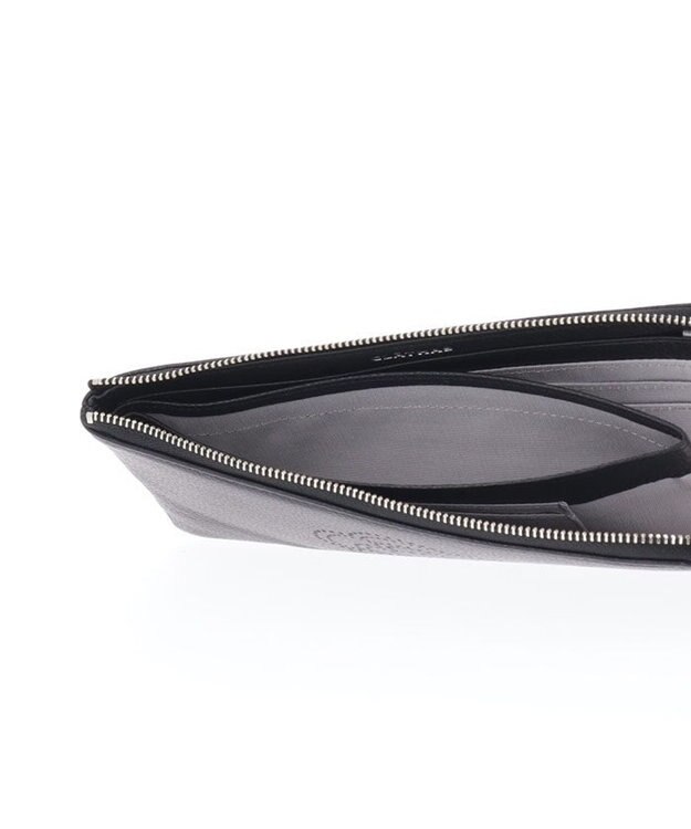 CLATHAS ルレット Lファスナー長財布 ブラック