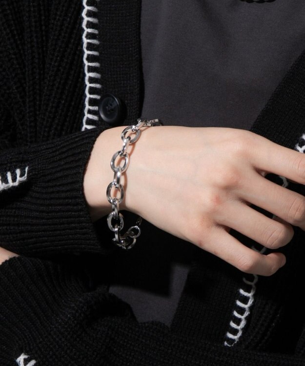 WEGO Mステンレスヘビーチェーンブレスレット 柄2