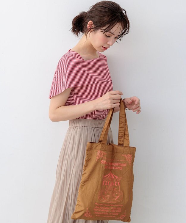 組曲 【2026年干支/開運コレクション】メリーゴーランドトートバッグ キャメル系