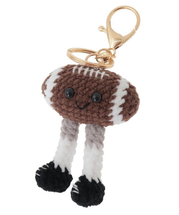 AMERICAN HOLIC ポーチinラグビーくんチャーム Brown