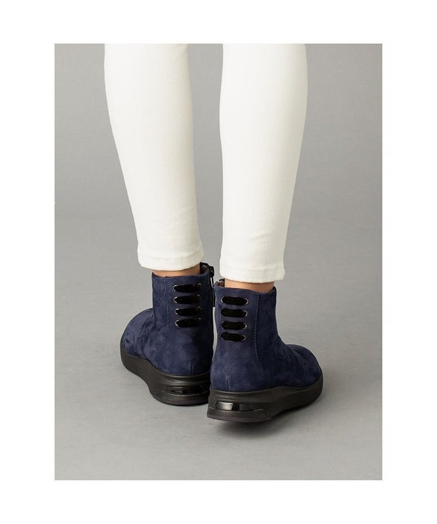 ASICS WALKING ペダラ レディース 2E ミッドナイトブルー(起毛)