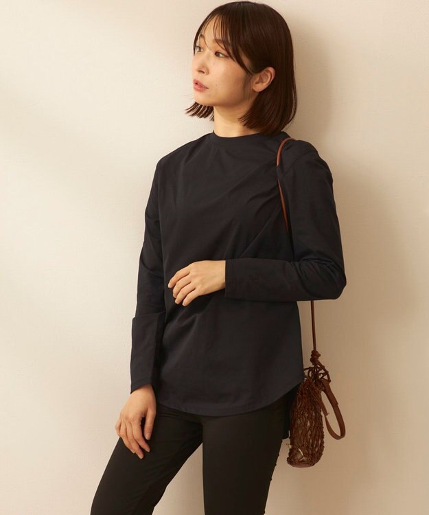 OP／FILA 【Ocean Pacific】らくティブ｜ラッシュロンT+レギンス2点セット ブラック