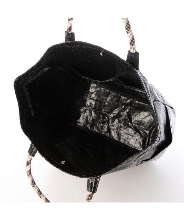 UNBILLION カシュカシュ cachecache / パラコードハンドルポリエチレントートバッグ ブラック