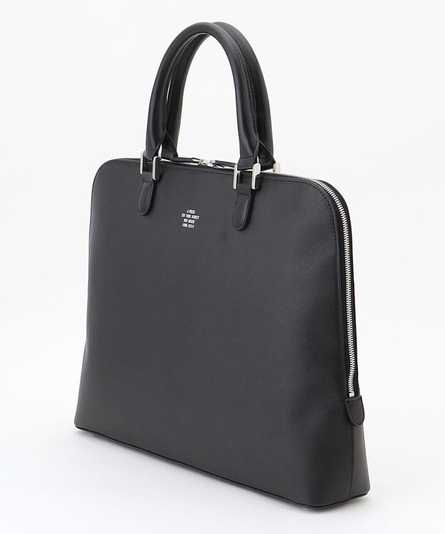 J.PRESS MEN 【定番】サフィアーノブリーフバッグ ブラック系