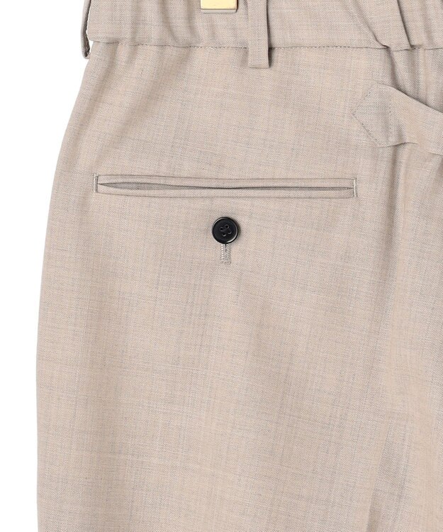 J.PRESS MEN 【J.PRESS ORIGINALS】Hight Twist Hopsack Spindle New Piped Stem Slacks / Japan Made ベージュ系