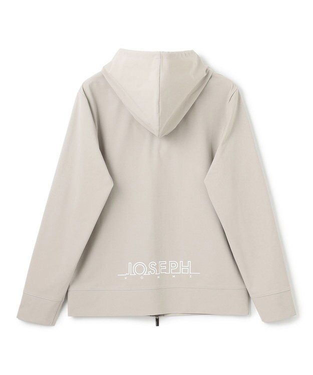 JOSEPH HOMME 新素材【水滴除去性/洗える/ストレッチ】 デューエイトタックジャージー   ジップアップパーカー アイボリー系