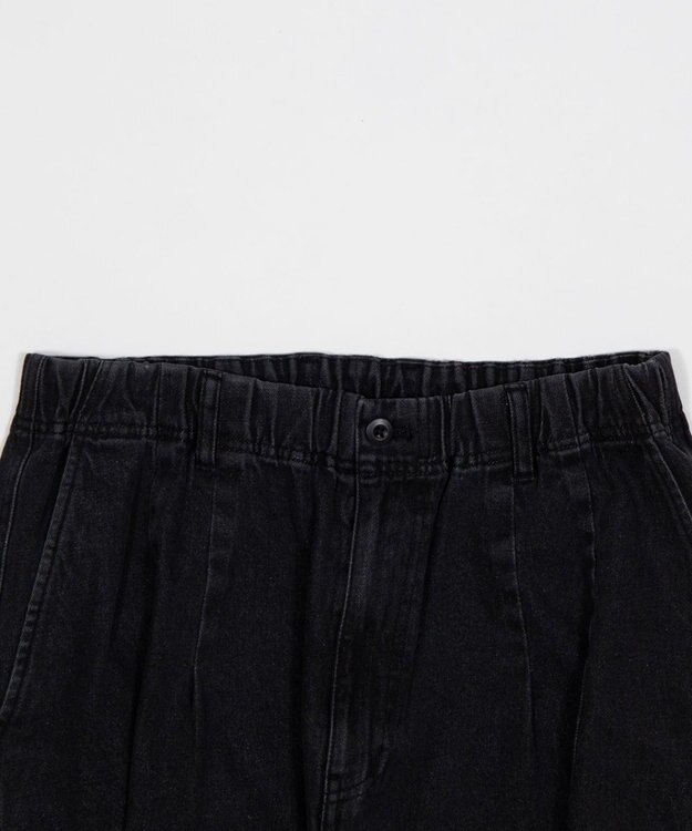 WEGO 【ユニセックス着用ITEM/SMLサイズ展開】イージーサーカスパンツ デニムブラックソノタ