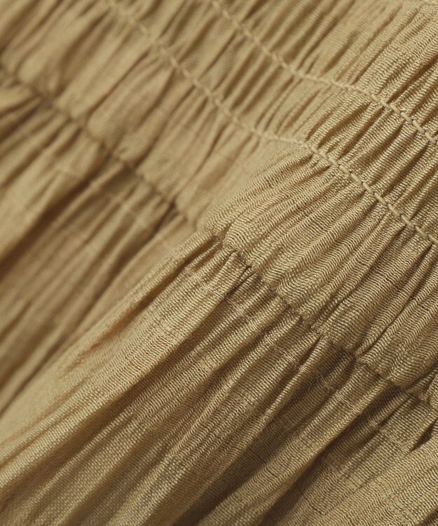 Green Parks シャーリングティアードキャミワンピース Beige