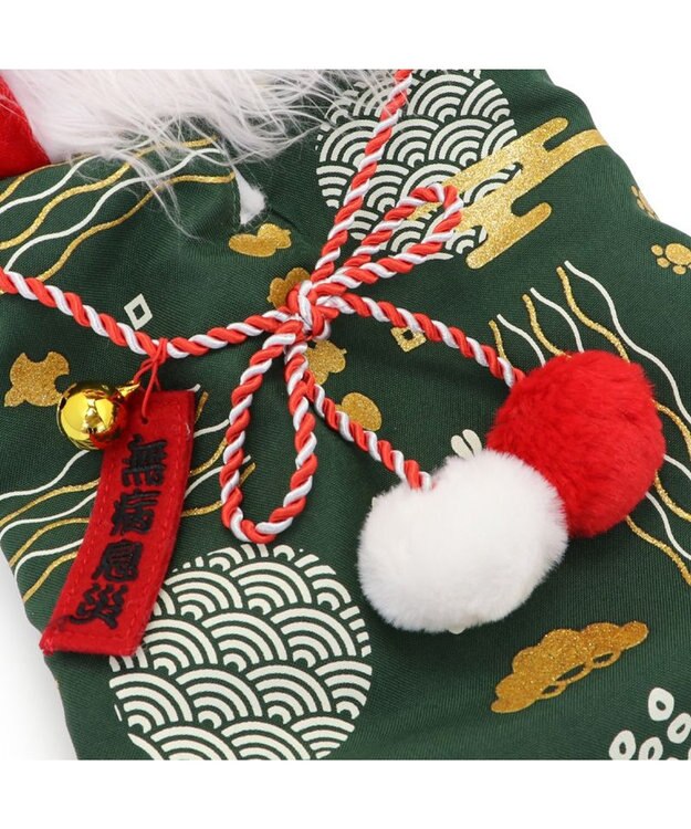 PET PARADISE ペットパラダイス 獅子舞コート’24 小型犬 緑