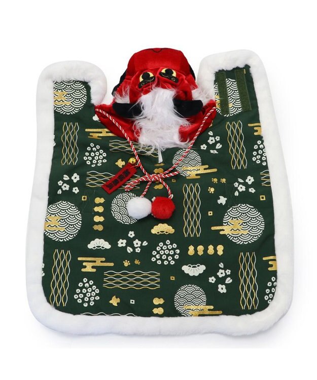 PET PARADISE ペットパラダイス 獅子舞コート’24 小型犬 緑