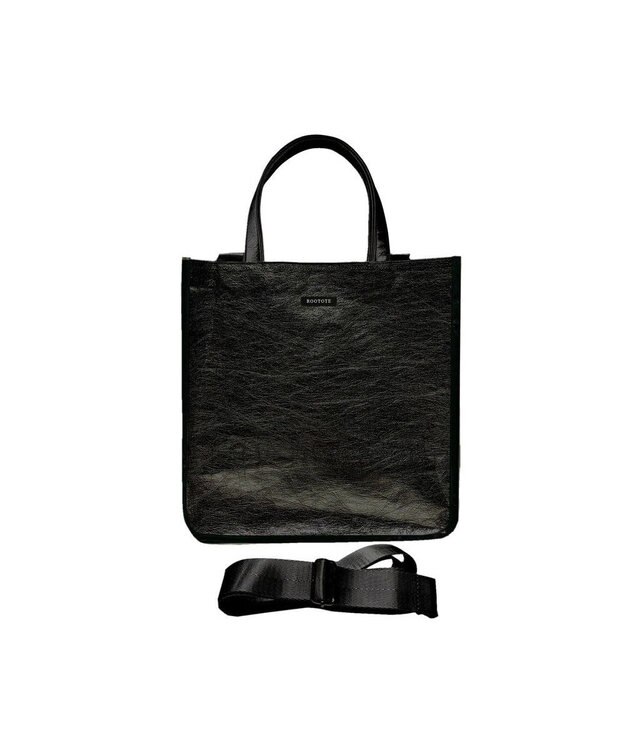 ROOTOTE 1032【木繊維軽量素材】EU.スクエア.メタリック-A 03：ブラック