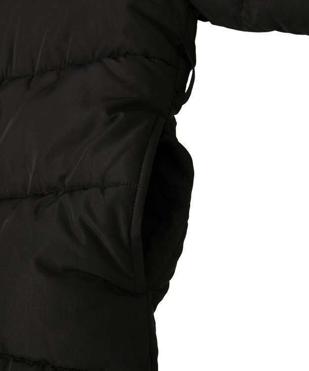 Green Parks ・ｓｗｉｎｇ　ｂｙ　ファイバーダウンベルト付コート Black