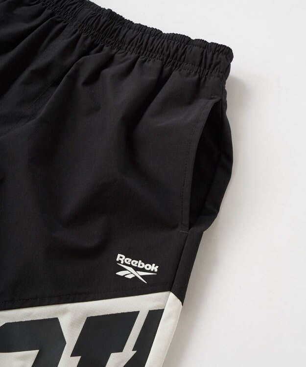 OP／FILA 【Reebok】ビックロゴサーフパンツ ブラック