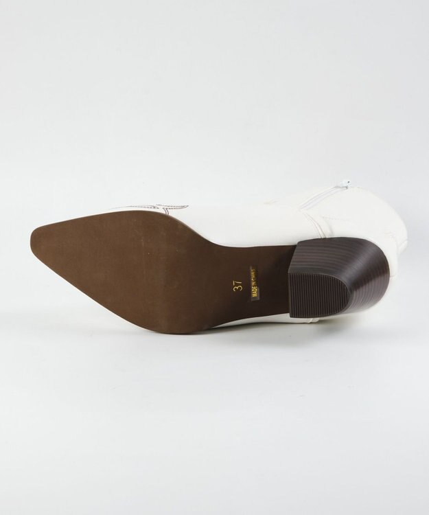 BONTRE 【MIONOTIS/ミオノティス】ショートウェスタンブーツ/40412 アイボリー