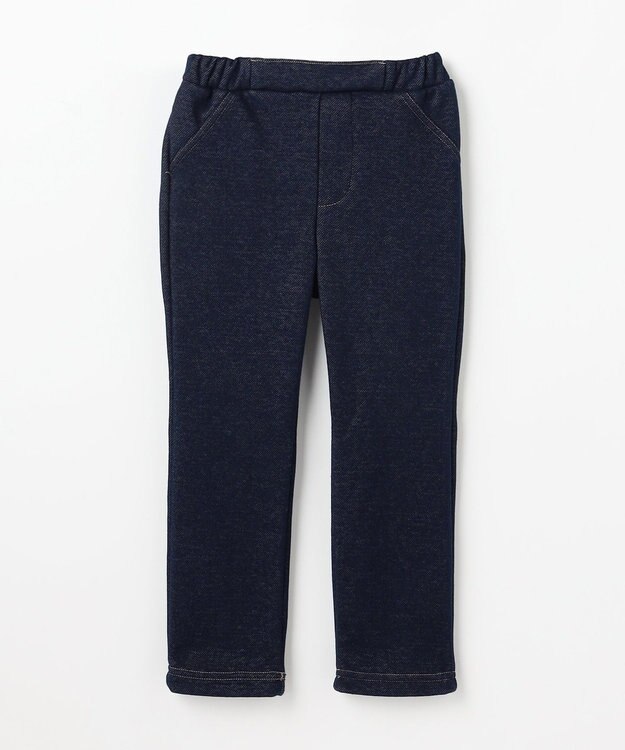 組曲 KIDS 【110-140㎝】 シャギーデニムパンツ ネイビー