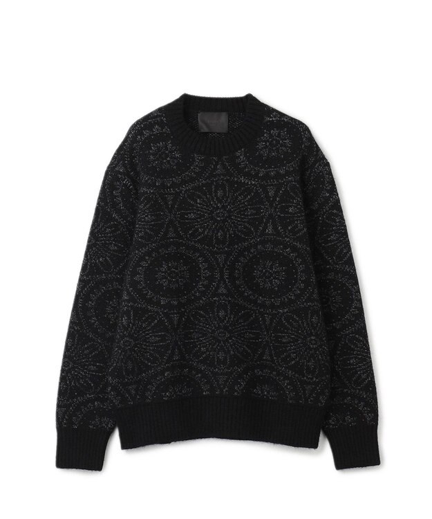 JOSEPH HOMME 【HIGH GRADE LINE】モスクジャギー　クルーネックニット ブラック系5
