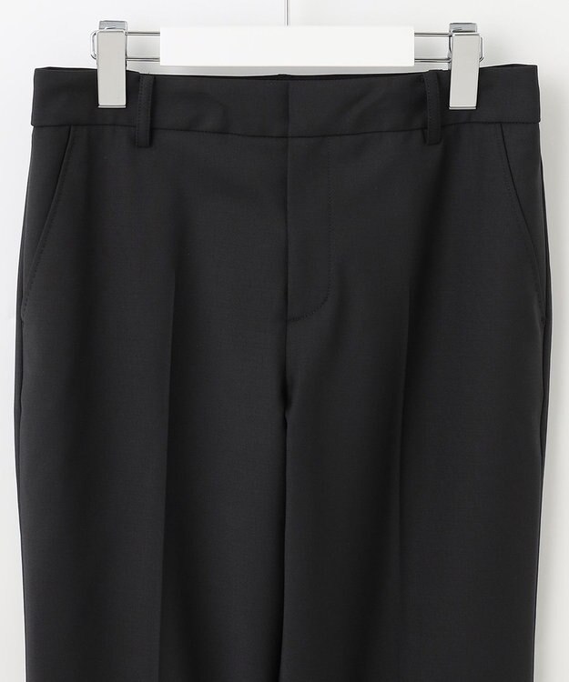 J.PRESS LADIES L BAHARIYE SOLID テーパード パンツ ブラック系