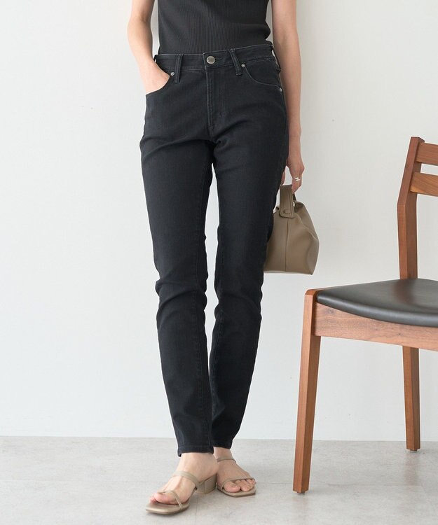 AMERICAN HOLIC スキニーフィットデニム Black