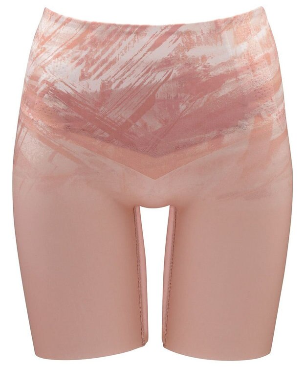 WACOAL 【SUHADA 肌リフト 】 ガードル ロング丈 下半身のたるみをリフトアップ ムレにくい ジャストウエスト スハダ GRC497 /ワコール ピーチ