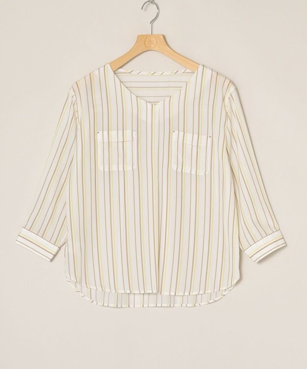 ONWARD Reuse Park 【any SiS】ブラウス春夏 ブラウン