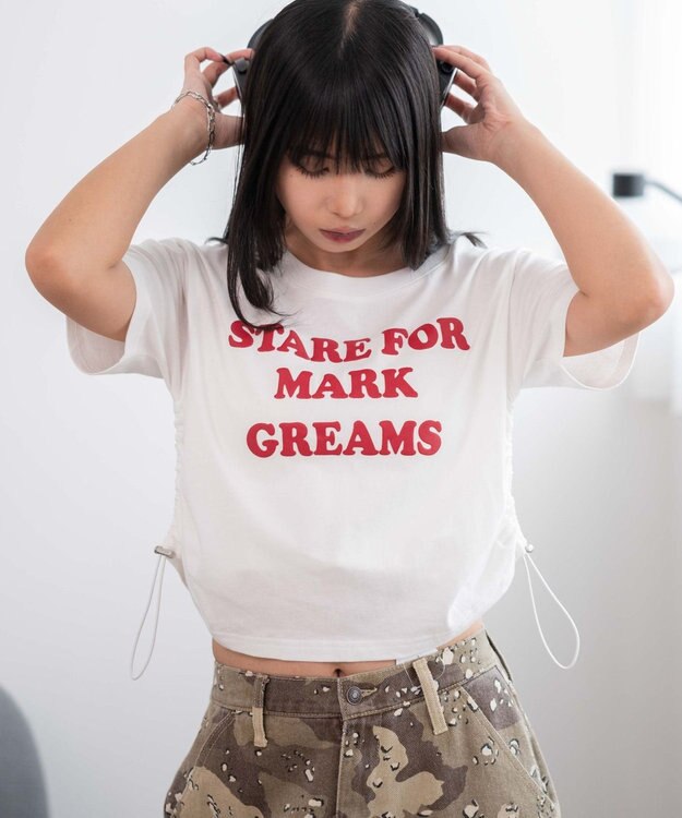 WEGO グラフィックドロストショートT 柄5