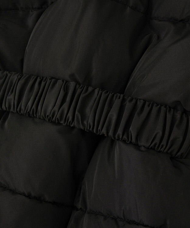 Green Parks ・ｓｗｉｎｇ　ｂｙ　ファイバーダウンベルト付コート Black