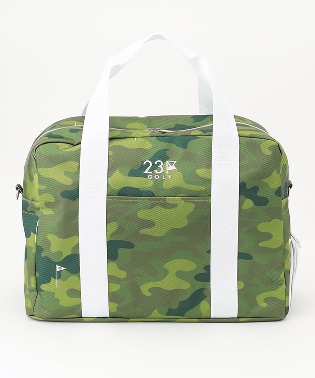 23区GOLF 【UNISEX】カモフラ柄 ボストンバッグ カーキ系5