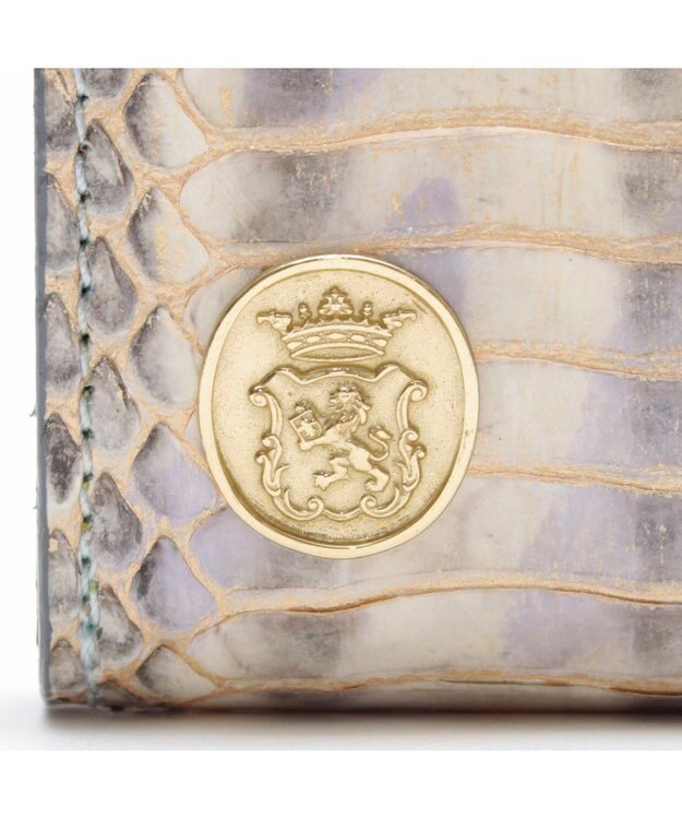 A.D.M.J. 【スネークレザー】スモールウォレット リラ