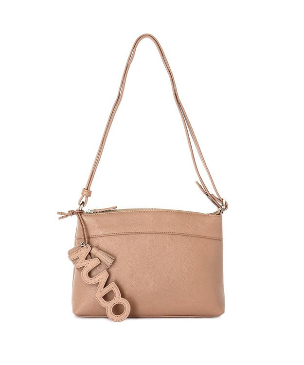 IBIZA MUNDO　牛革　ショルダーバッグ ライトグレー