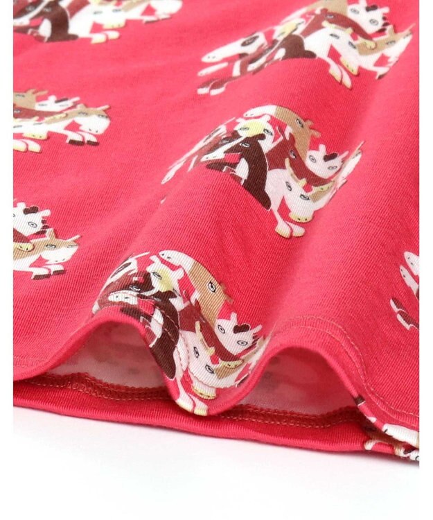 une nana cool 2026年お年賀「まるっとうまくいく」 キッズ男女児兼用トップ(ノースリーブ) レッド