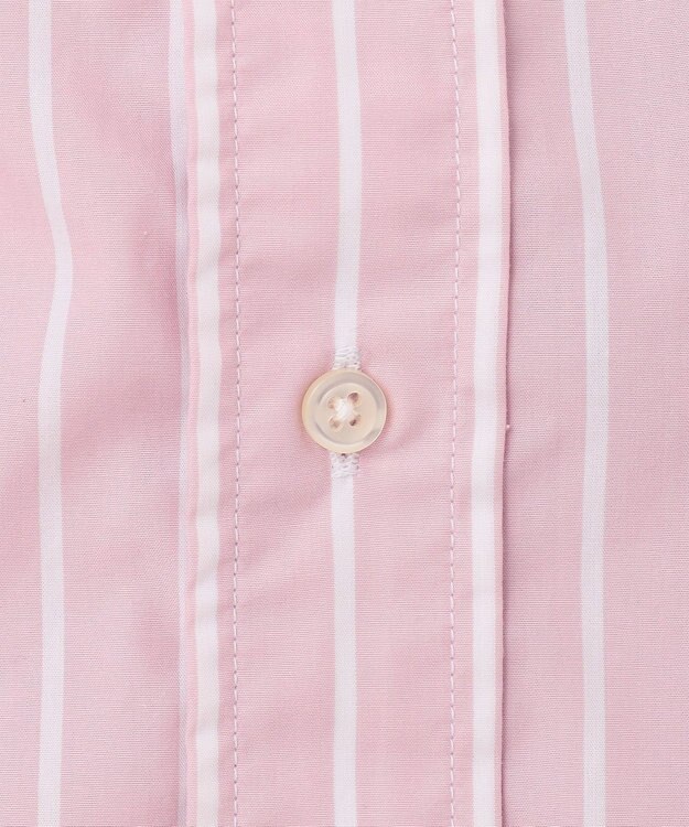 J.PRESS YORK STREET 【UNISEX】タイプライターストライプ シャツ ピンク系1