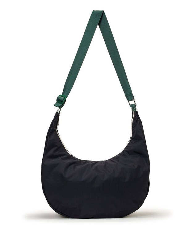 LeSportsac LG HAMMOCK ADJ BAG/ディープシー/ボトルグリーンウェビング ディープシー/ボトルグリーンウェビング