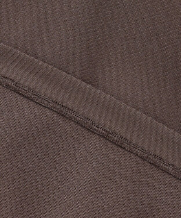 自由区 L 【WEB限定・洗える】ディフォームピケ ワンピース ブラウン系