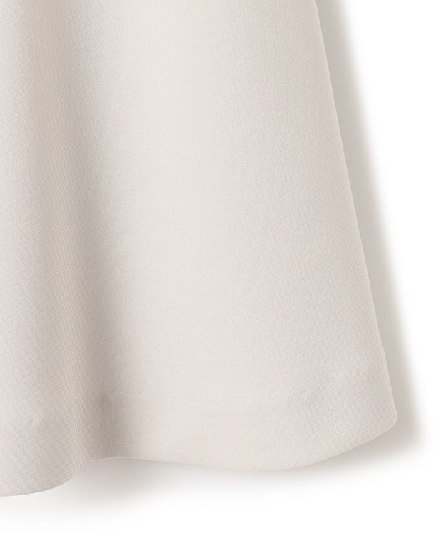 23区 【洗える】トリアセダブルジョーゼット ペプラム ブラウス ベージュ系