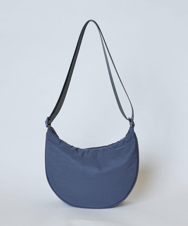 WEGO カラーハーフムーンショルダー グレー