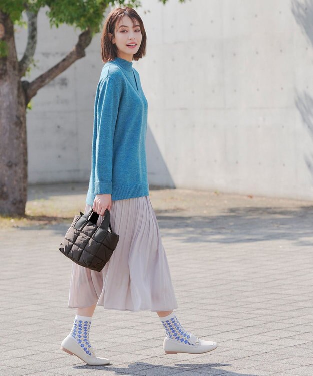 Tiaclasse 【2WAY】キルティングトートバッグ モカ