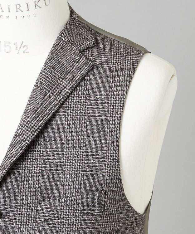 GOTAIRIKU 【MARLING&EVANS】FLANNEL スリーピーススーツ グレー系4