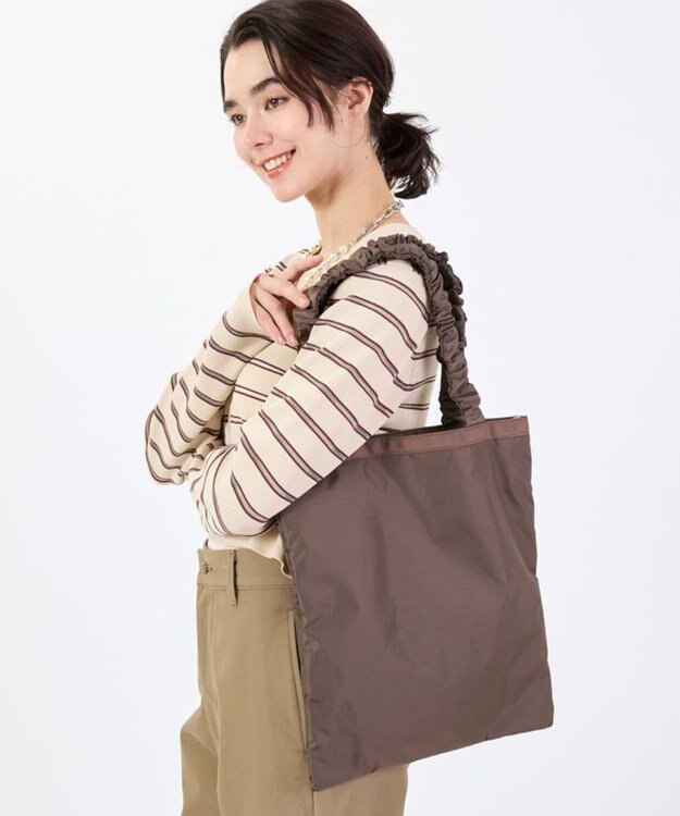 LeSportsac GH EMERALD TOTE/ダークチョコレート
