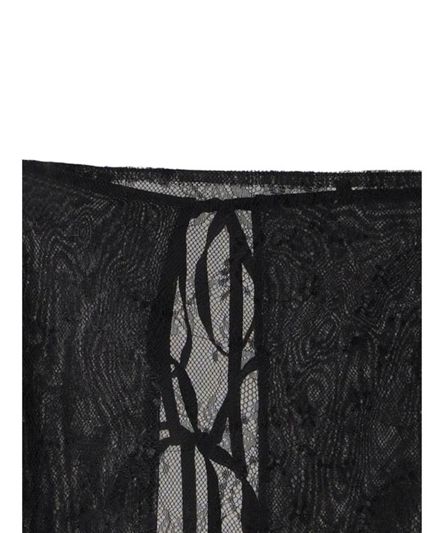 Green Parks ２ｗａｙ　巻きスカート（レース） Black