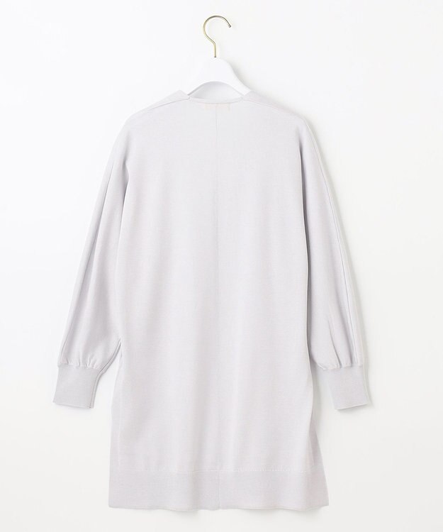 ANY SIS S 【洗える】ドルマンスリーブロング カーディガン ライトグレー