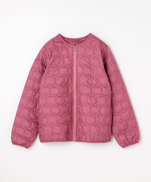 ANY KIDS 【ドッキング可能】ネコキルトブルゾン ピンク