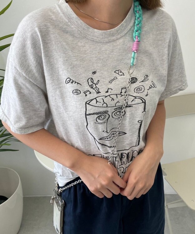 WEGO 配色ロープチェーンストラップ 柄2