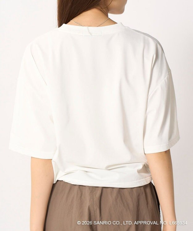 OP／FILA 【Ocean Pacific×ハローキティ】ラッシュTシャツ ホワイト
