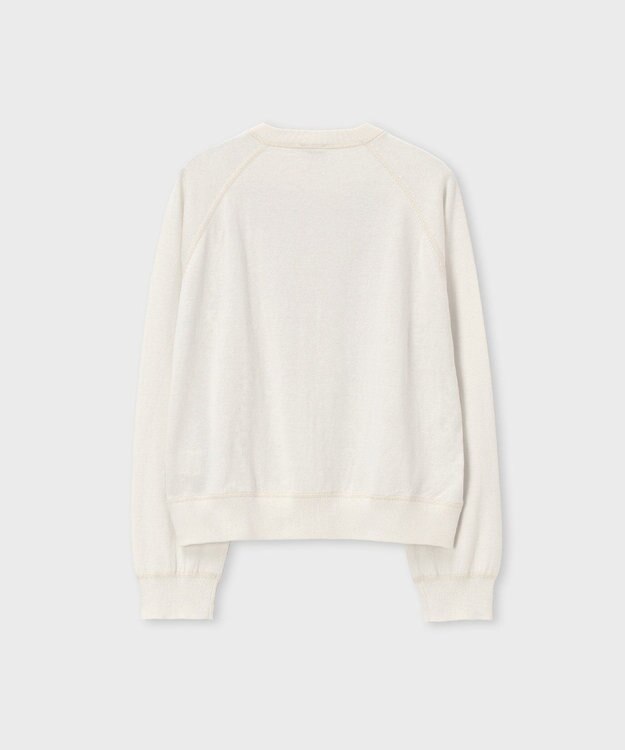 Paul Smith Horseshoe Leopardジップアップ ニット オフホワイト