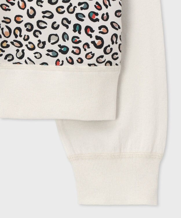 Paul Smith Horseshoe Leopardジップアップ ニット オフホワイト